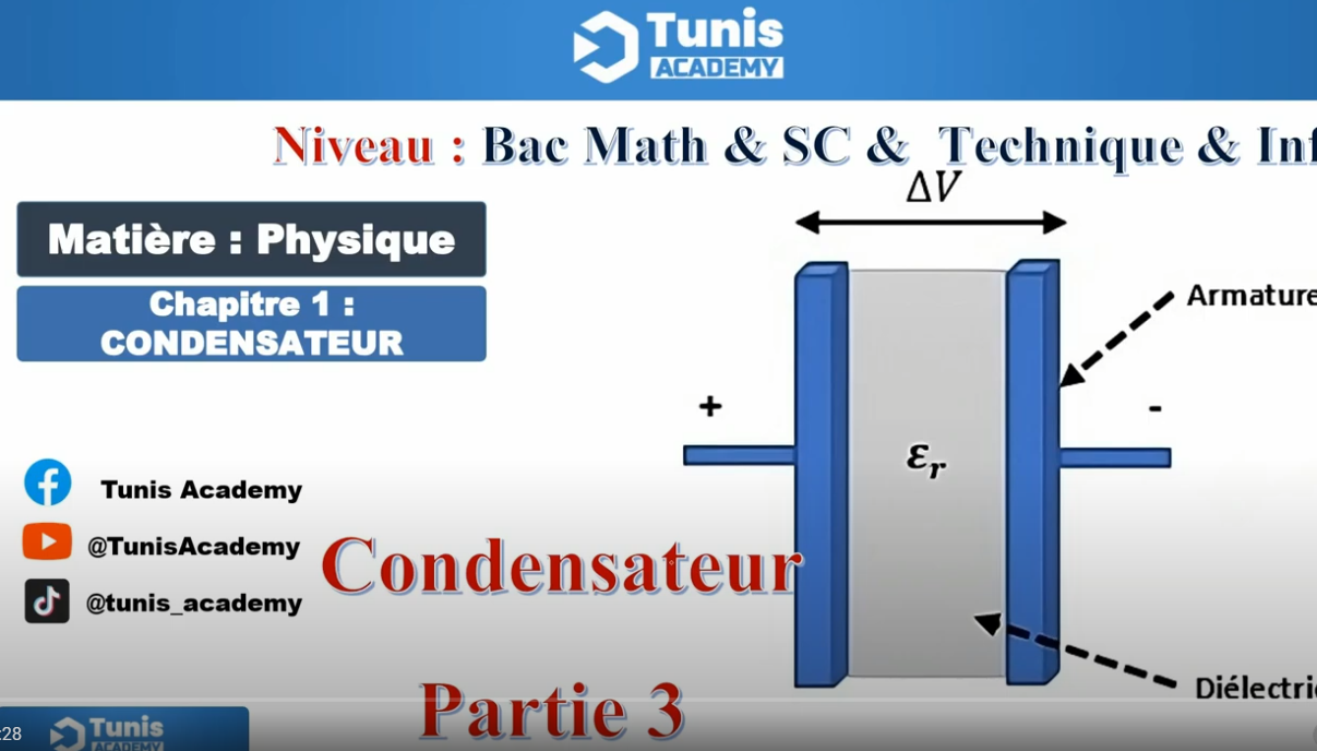 bac – physique chapitre condensateur et dipole rc : partie 3